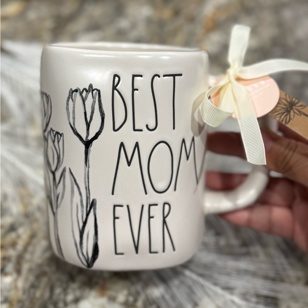 Rae Dunn BEST MOM EVER Mug Fast ship!
